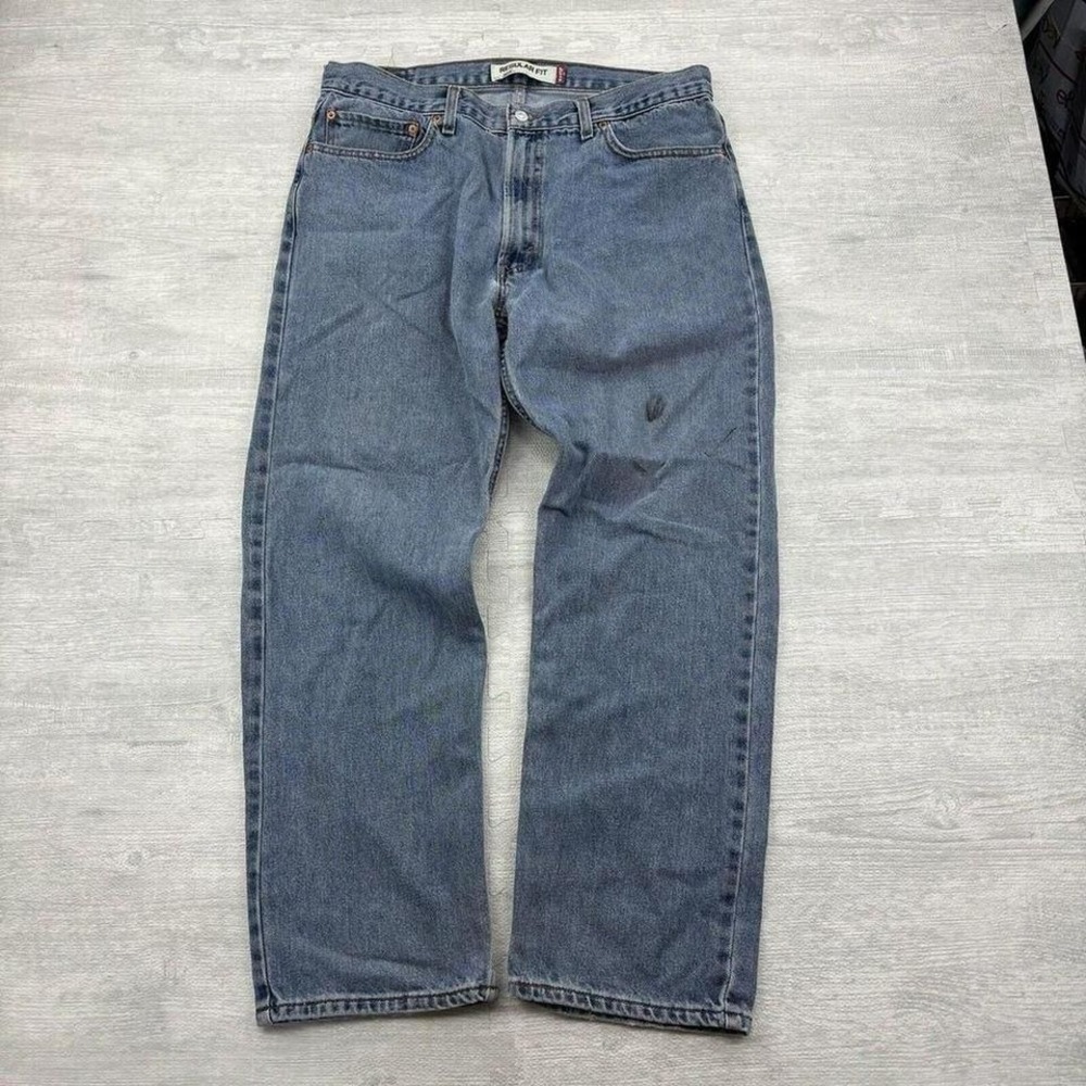Vintage Levis 505 Jeans Mens 36x30‎ Straight Leg Regular Fit Medium Wash Denim